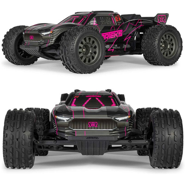 ARRMA ARA3505T3 1/10 VORTEKS 223S DSC 2WD RTR Brushless Stadium Truck, Pink