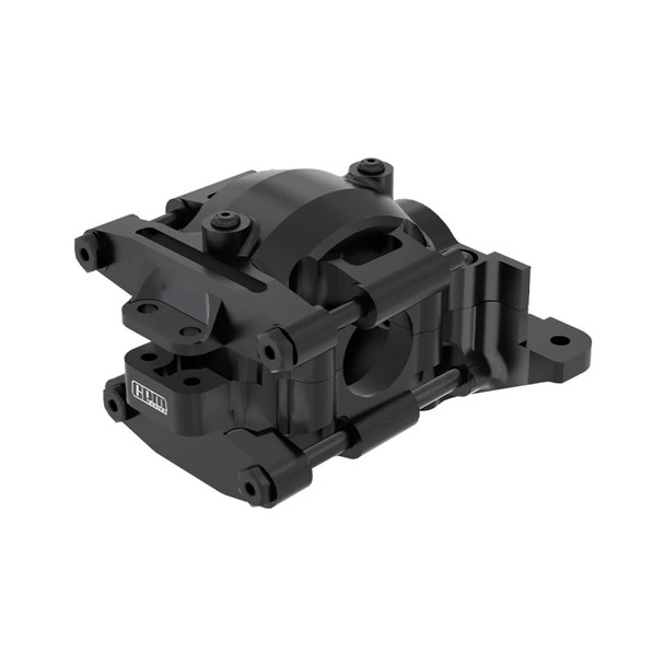 GPM Aluminum 7075 Alloy Rear Upper & Lower Bulkhead Black for Traxxas 1/16 Mini Maxx