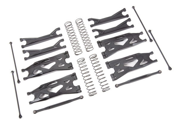 Traxxas 7895 WideMaxx Suspension Kit Black : X-Maxx