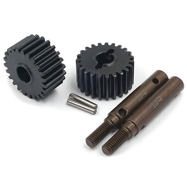 Yeah Racing TRX4-066 23T HD Tool Steel Shaft & Portal Drive Output Spindle Gear (2) Yeah Racing TRX4-066 23T HD Tool Steel Shaft & Portal Drive Output Spindle Gear (2)