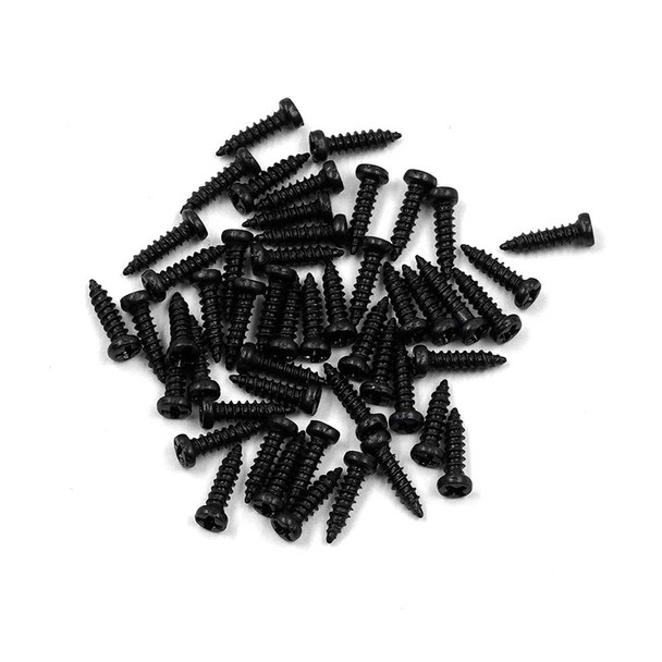 Yeah Racing YA-0690BK Micro Fender Screw 1.2 x 5mm (50pcs) : RC Drift Body