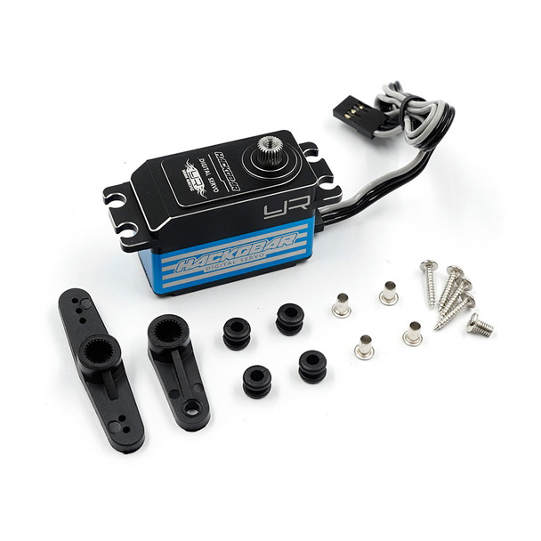 Yeah Racing YE-0045BU Aluminum Case 10kg Hackgear Digital Servo for 1/10 RC