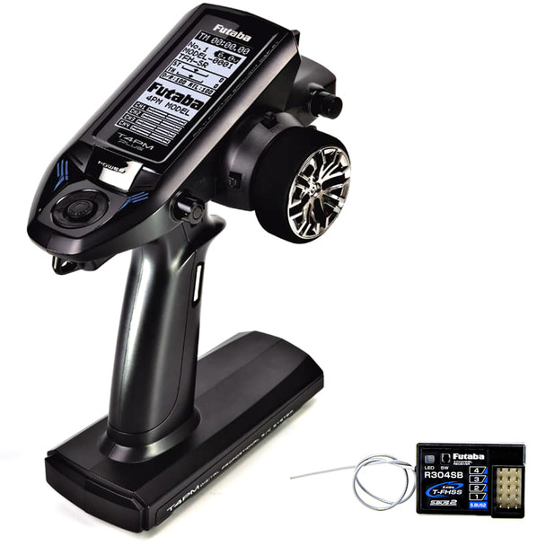 Futaba 01004416-3 4PM Plus Transmitter Digital RC System w/R304SB Receiver