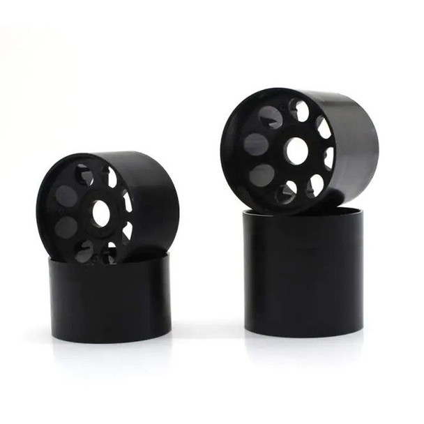 Kyosho EFH001BK Front & Rear Black Wheel Set (2Pcs) for Fantom EP- 4WD