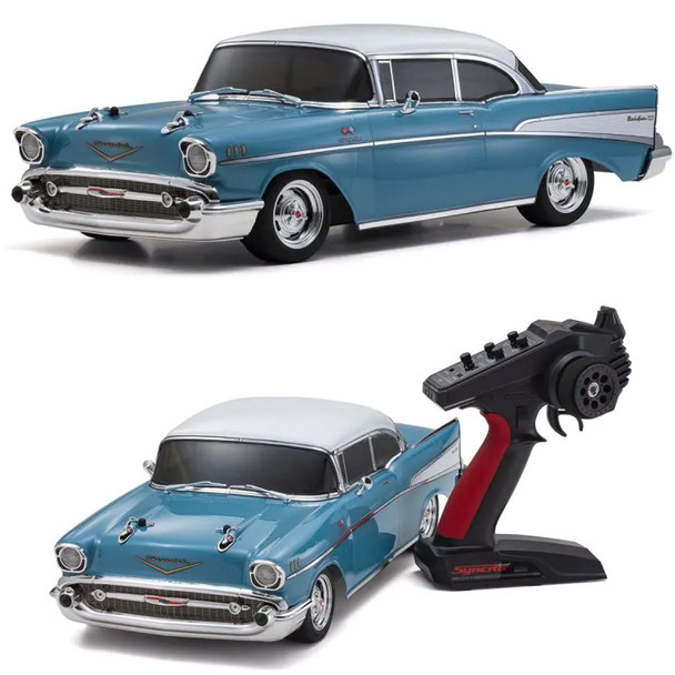 Kyosho 34433T1 1/10 4WD Fazer Mk2 FZ02L 1957 Chevy Bel Air Coupe Turquoise RTR Kyosho 34433T1 1/10 4WD Fazer Mk2 FZ02L 1957 Chevy Bel Air Coupe Turquoise RTR