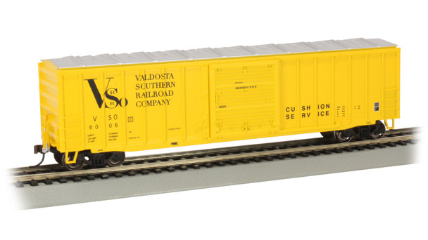 Bachmann 14909 50' Outside Braced Box Car w/Flashing End of Train Device - Valdosta Southern #6006 - HO Scale
