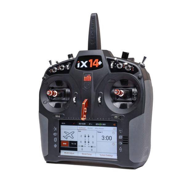 Spektrum SPMR14010 iX14+ Aircraft 20-Channel DSMX Transmitter Only