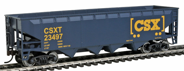 Walthers 931-1425 Offset Hopper - Ready to Run - CSX Transportation HO Scale