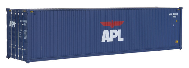 Walthers 40' Hi Cube Corrugated Side Container - American President Lines HO Scale