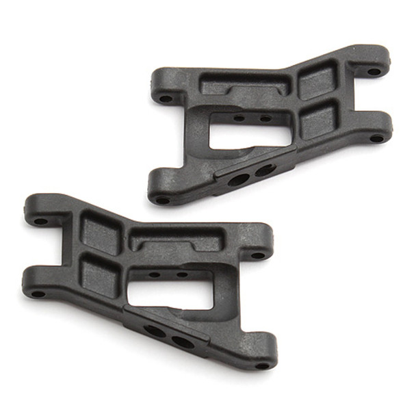 Associated 6206 Front Wide Suspension Arms, Black for RC10WC