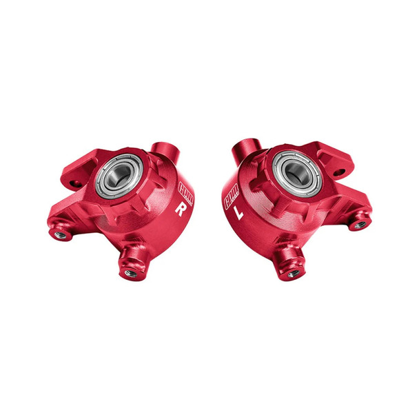 GPM Aluminum 7075 Alloy Front Steering Blocks Red for Traxxas 1:8 JATO 4X4 VXL