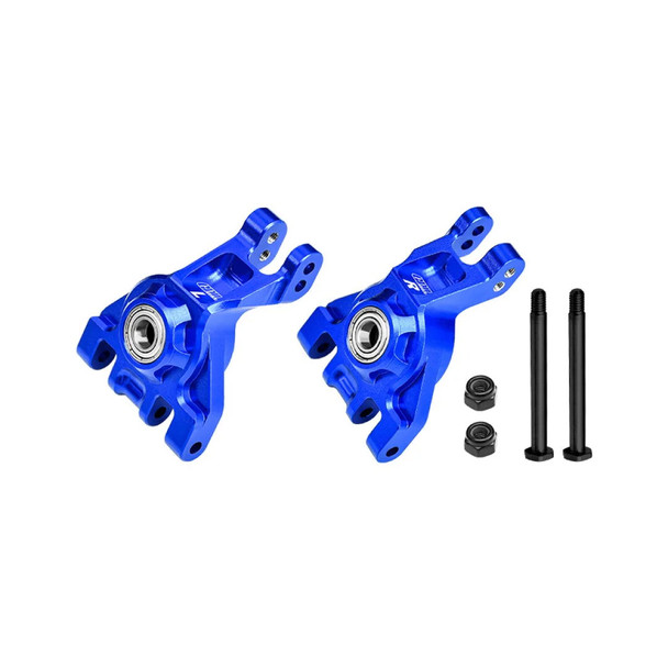 GPM Aluminum 7075 Alloy Rear Stub Axle Carriers Blue for Traxxas 1:8 JATO 4X4 VXL