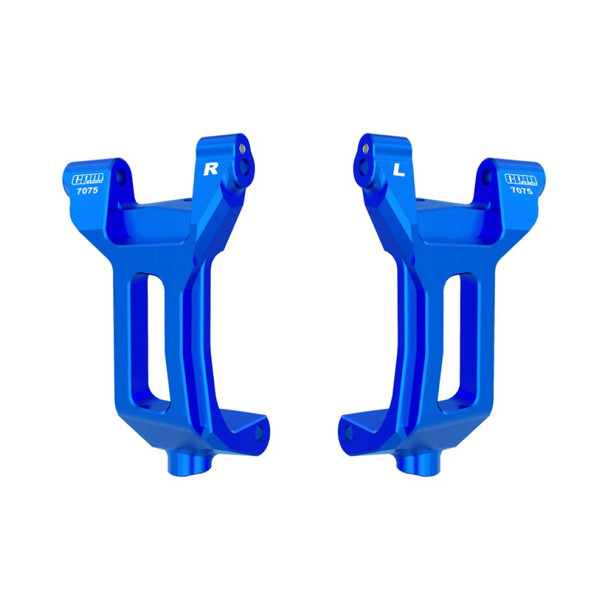 GPM Aluminum 7075 Alloy Front Caster Blocks Blue for Traxxas Pro Scale Sand Car