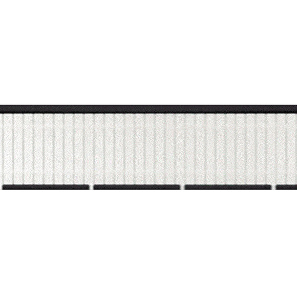 Tichy Train Group 8284 Board Fence 6' Scale Tall - 5 Pieces HO Scale