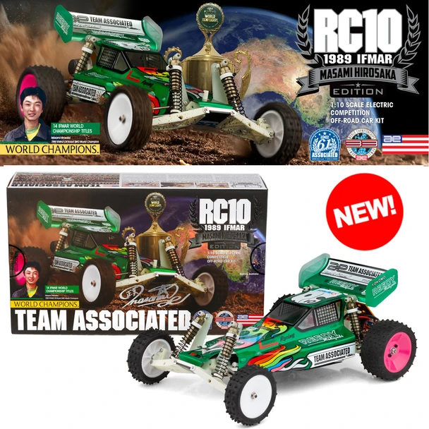 Associated 6043 1/10 RC10 1989 Stealth Masami Edition 2WD Off-Road Buggy Kit
