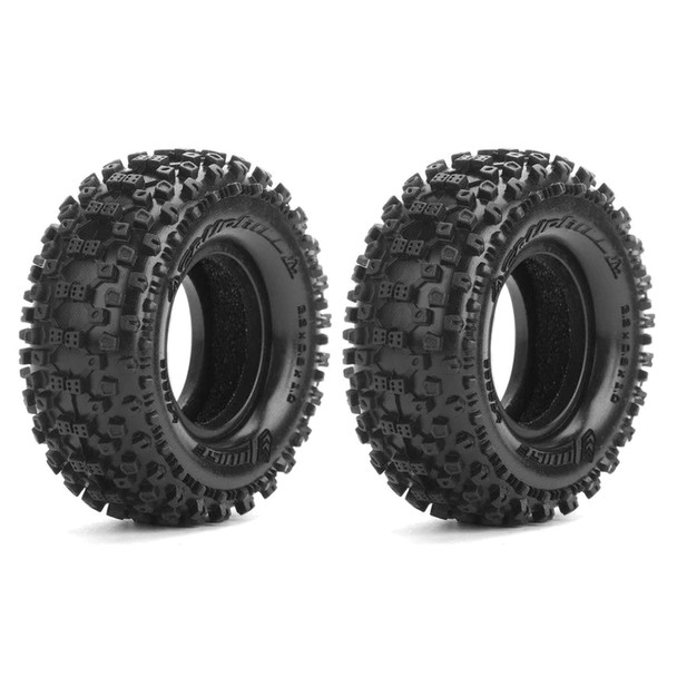 Louise R/C - CR-Uphill Front/Rear 1/18, 1/24 1.0" Crawler Tires Super Soft (2)