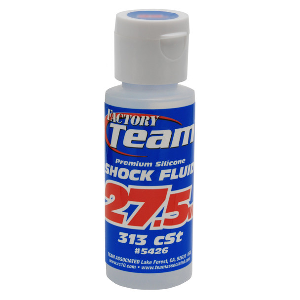 Associated 5426 Silicone Shock Oil Fluid 27.5wt (313 cSt) 2 oz Associated 5426 Silicone Shock Oil Fluid 27.5wt (313 cSt) 2 oz