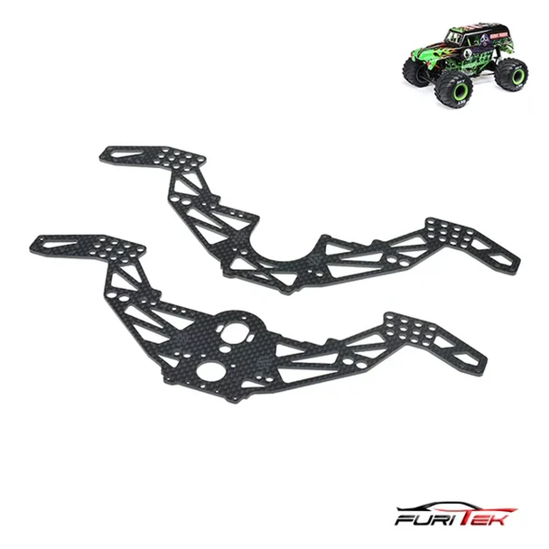 Furitek FUR-2580 Carbon Fiber Frame KIT for Losi 1/18 Mini LMT