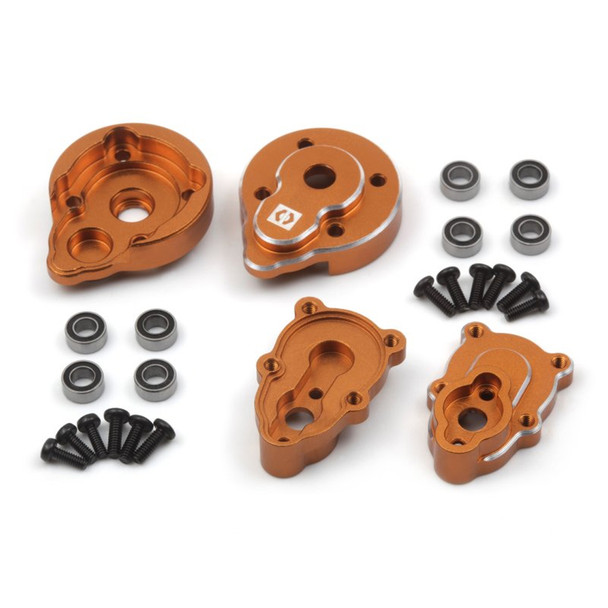 HPI 161161 Aluminum Portal Steering Spindle Set Orange (2Pcs) for Ventura18