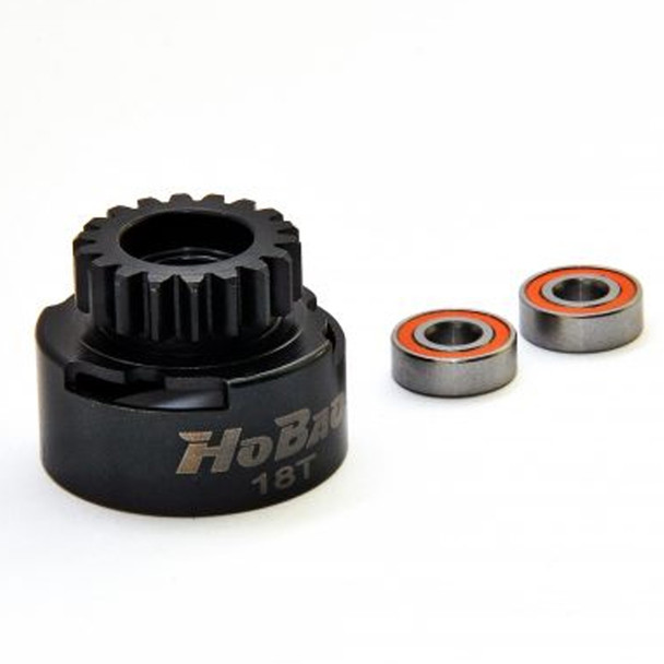 HoBao OP-0017 CNC CLUTCH BELL 18T w/ 5x12mm Bearing HoBao OP-0017 CNC CLUTCH BELL 18T w/ 5x12mm Bearing
