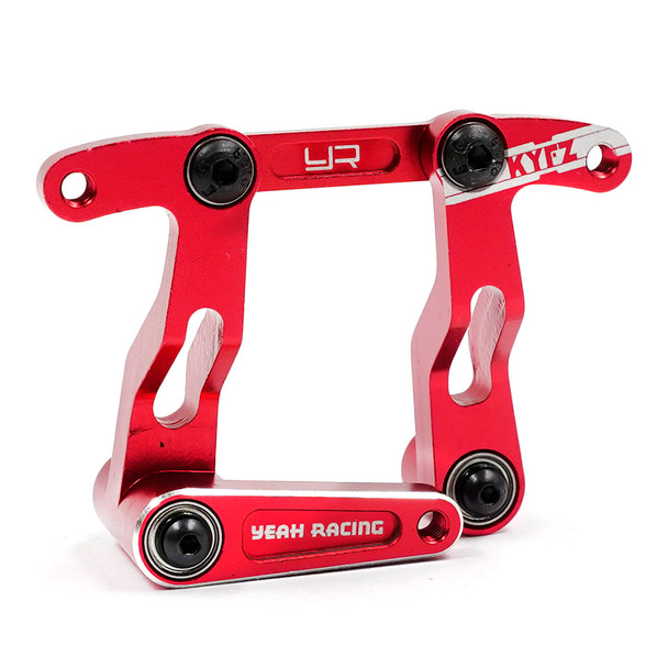 Yeah Racing KYFZ-020RD Aluminum Steering Set for Kyosho Fazer D2 FZD2