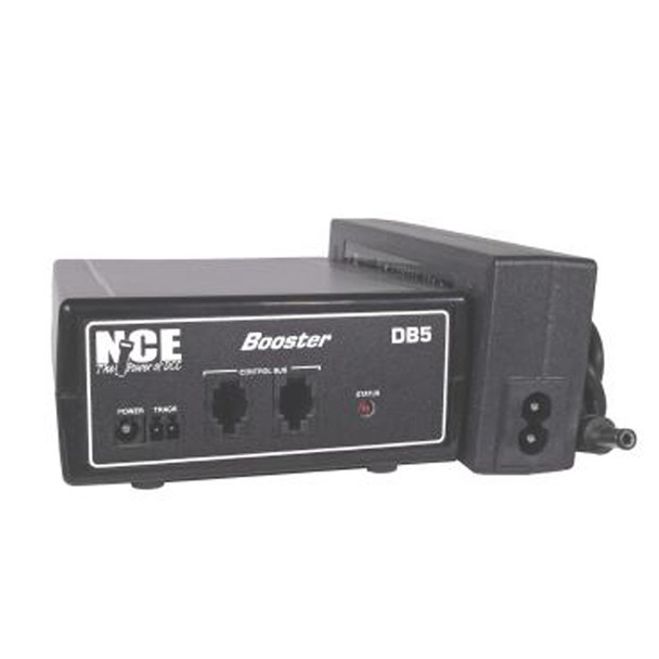 NCE 5240028 DB5 Booster 5 Amp of Power w/ Power Supply NCE 5240028 DB5 Booster 5 Amp of Power w/ Power Supply