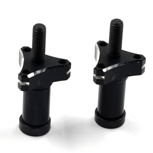 Yeah Racing SKD6-003BK Aluminum Wheel Hub (2Pcs) for 3racing Sakura D6