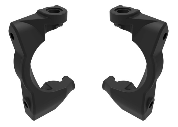 Traxxas 10732-BLK Caster Blocks (C-Hubs) Black for Mini Maxx