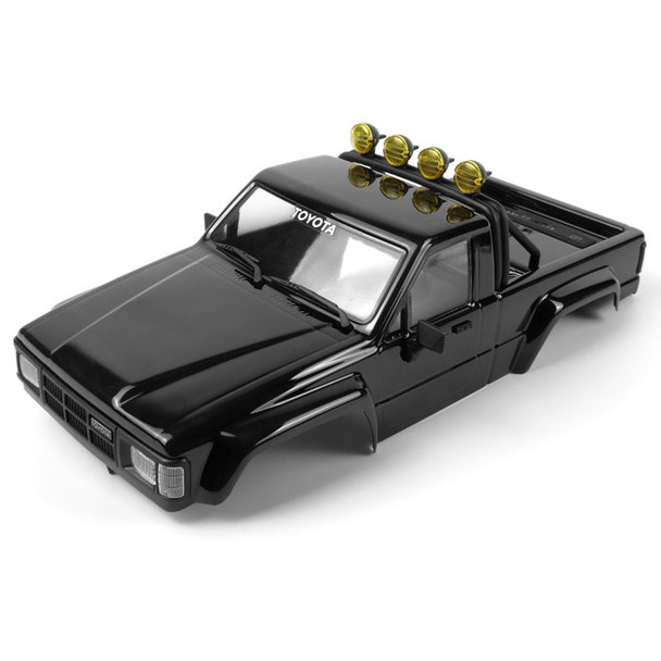 HPI 160851 Painted Body Black for Ventura18 Toyota Hilux SR5