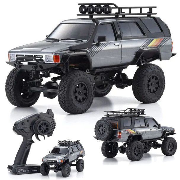 Kyosho 32540GM MINI-Z 4x4 TOYOTA 4Runner Hilux Surf w/ Accessory Parts Dark Gray Metallic