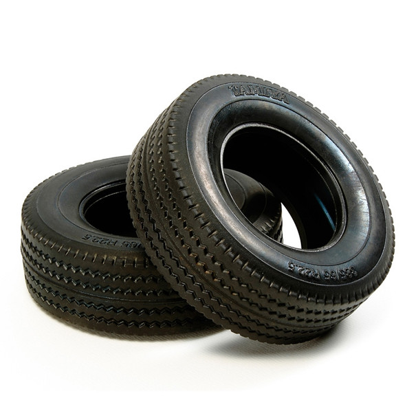 Tamiya 56528 Hard 30mm Tires (2Pcs) for 1/14 RC Tractor Truck Tamiya 56528 Hard 30mm Tires (2Pcs) for 1/14 RC Tractor Truck