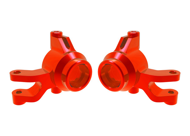 Traxxas 10734-RED Aluminum Steering Blocks Red for Mini Maxx