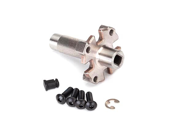 Traxxas 8297 Spool/ differential housing plug/ e-clip