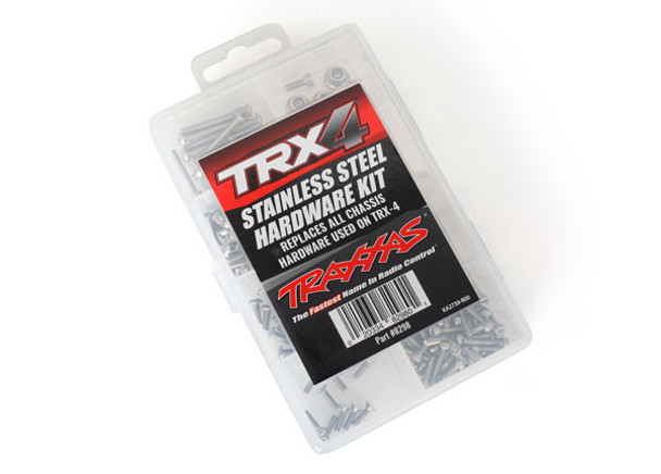 Traxxas 8298 Stainless Steel Hardware Kit : TRX-4 / Ford Bronco / Tactical