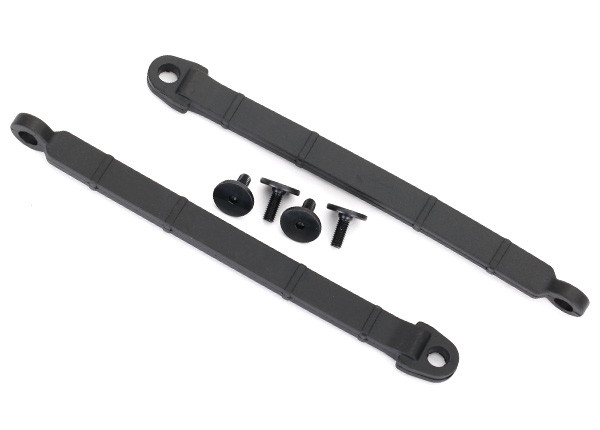 Traxxas 8548 Limit Strap Rear Suspension (2) / 3x8 Flathead Screw (4) : Desert Racer