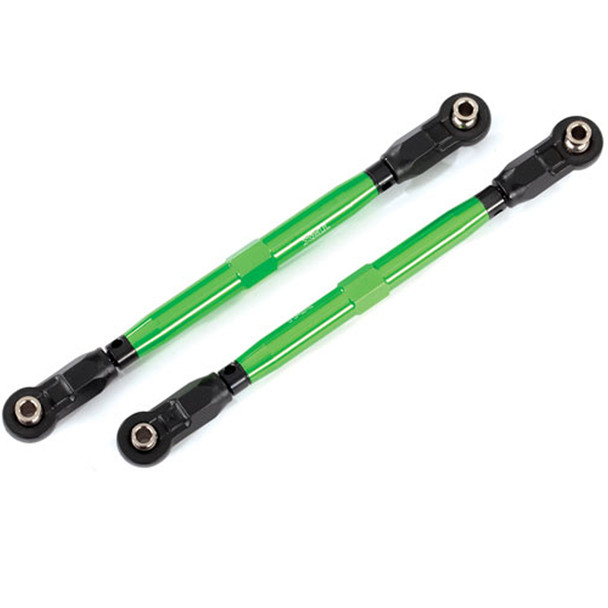 Traxxas 8997G Front Toe Links Tubes Aluminum Green (2) use w/ 8995 Kit : Maxx
