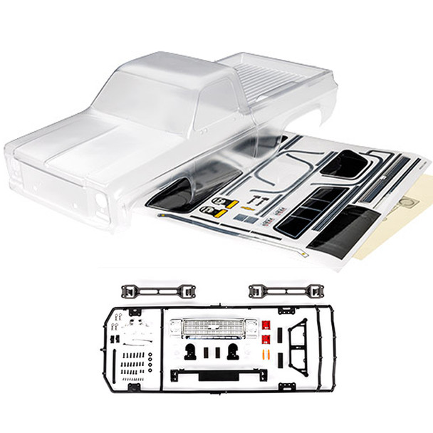 Traxxas 9212 1979 Chevrolet K10 Truck Clear Body for TRX-4