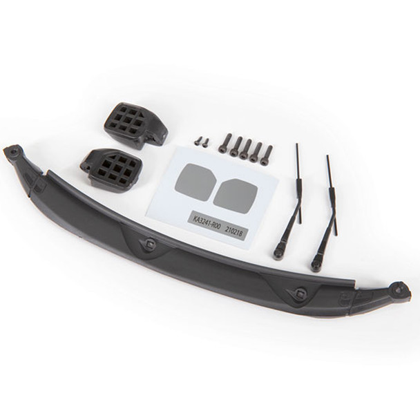 Traxxas 9217 Left & Right Mirrors / Side / Black : TRX-4 2021 Ford Bronco