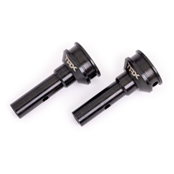 Traxxas 9553X Hardened Steel Front Stub Axles (2) for Sledge