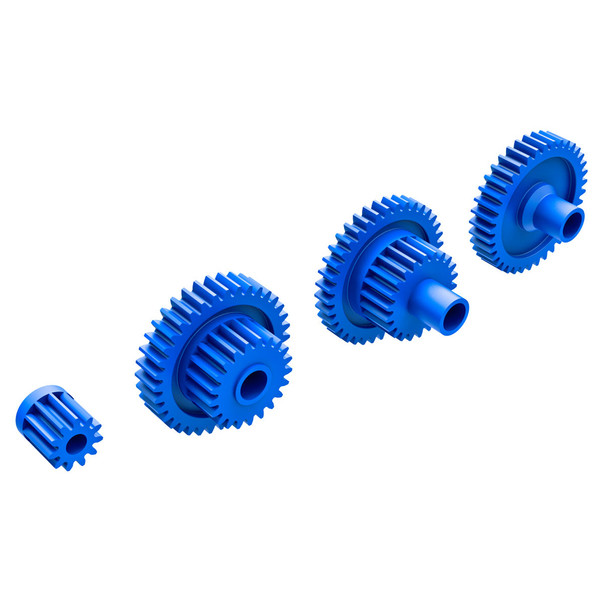 Traxxas 9776X Speed Transmission Gear Blue w/ Pinion Gear 11T for TRX-4M