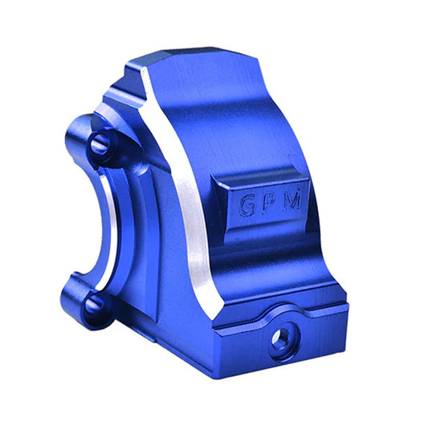 GPM Aluminum 7075 Alloy Front Or Rear Differential Housing Blue for X-Maxx / XRT