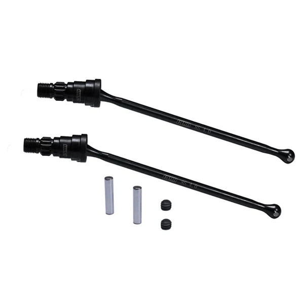 GPM 4140 Medium Carbon Steel Front Or Rear Driveshaft Black for Traxxas 1/5 X-Maxx