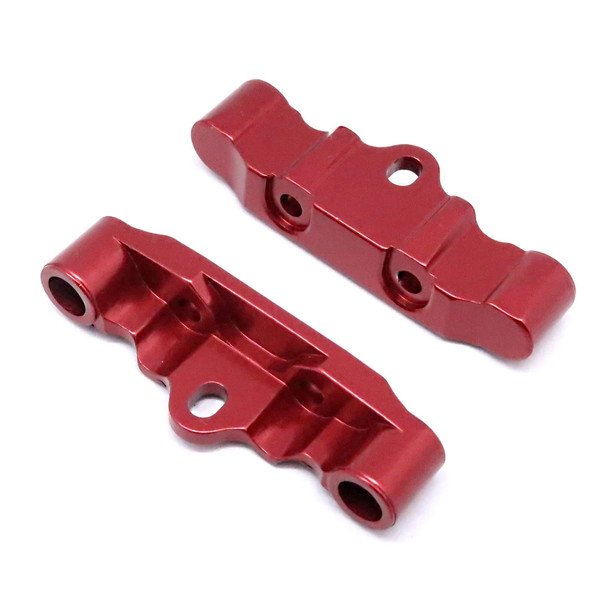 GPM Racing Aluminum Front & Rear Lower Arm Bulk Red : Tamiya TT-02