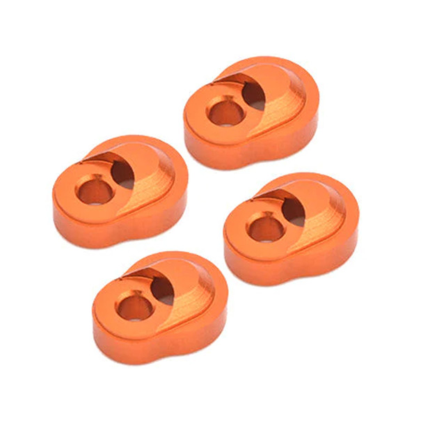 GPM Aluminum 7075 Suspension Pin Retainer Orange (4Pcs) for 1:5 Traxxas X Maxx