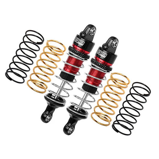 GPM Alum 7075 Alloy Front or Rear Adjustable Spring Shock 58mm Red for 1/18 Granite Grom GPM Alum 7075 Alloy Front or Rear Adjustable Spring Shock 58mm Red for 1/18 Granite Grom