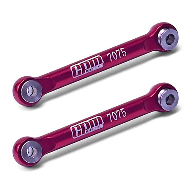 GPM Racing Aluminum Front Steering Links Red for Arrma 1/18 Granite Grom GPM Racing Aluminum Front Steering Links Red for Arrma 1/18 Granite Grom