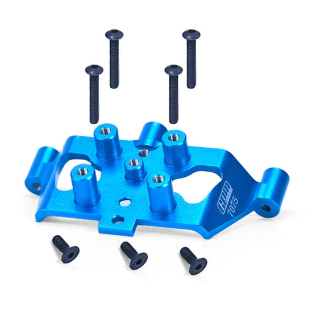 GPM Alum 7075-T6 Rear Swing Arm Pull Rod Bracket Sky Blue for Tamiya 1/10 BBX BB-01