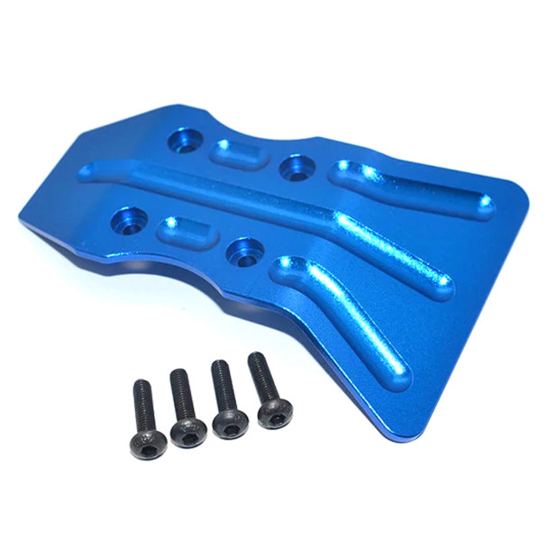 GPM Racing Aluminum Front Bumper Blue : 1/10 Tamiya DT-03