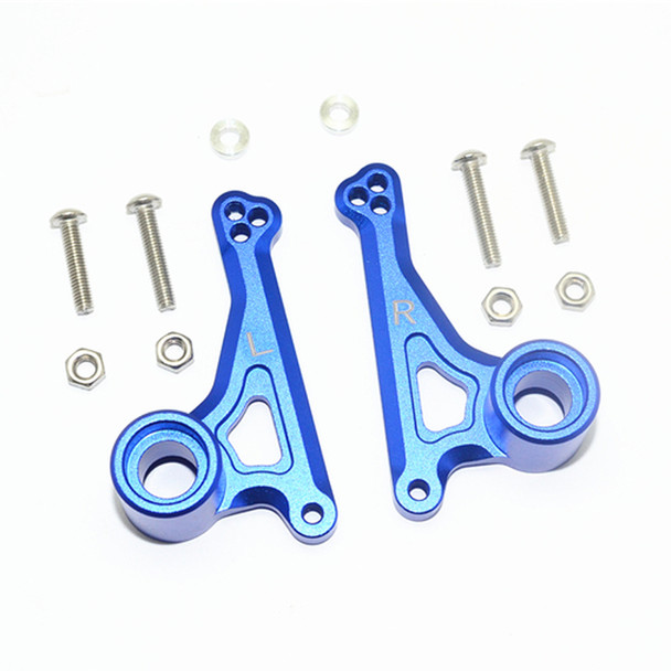 GPM Racing Aluminum Front Rocker Arm Set Blue : Traxxas E-Revo VXL 2.0