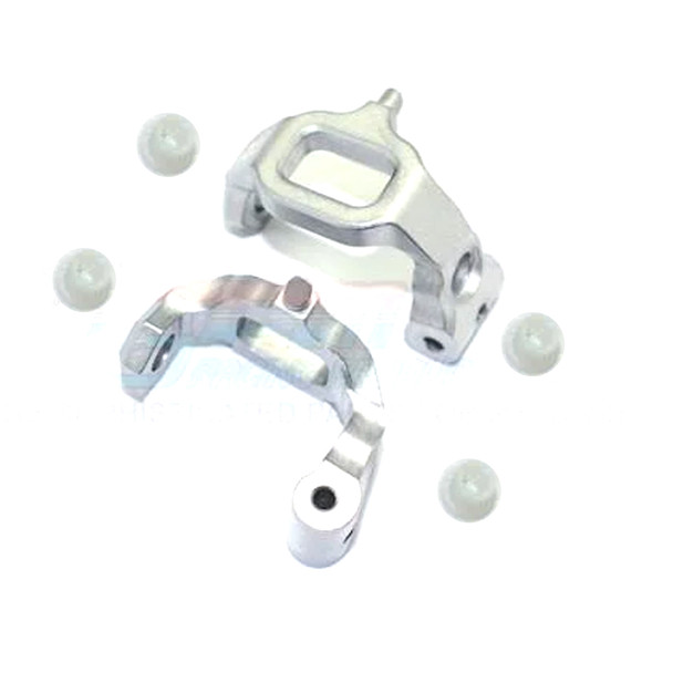 GPM Racing Aluminum Front C Hubs Grey for Traxxas Ford GT 4-Tec 2.0 / 3.0